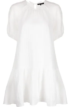 tout a coup Textured short-sleeve dress