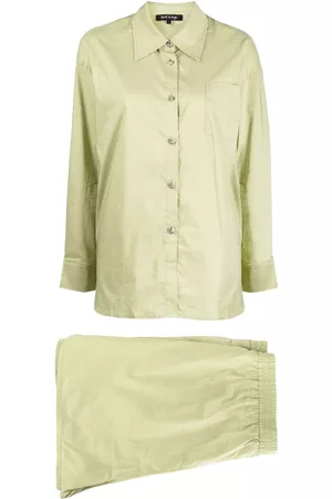 tout a coup Long-sleeve cotton-blend shirt