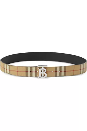 Burberry Men Belts - Reversible monogram Vintage-Check belt