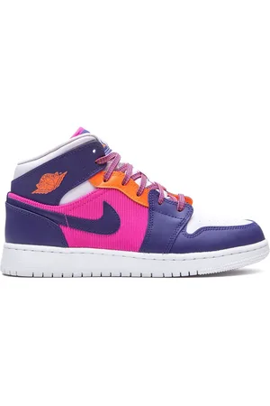 Nike Air Jordan 1 Mid "Fire Pink" sneakers