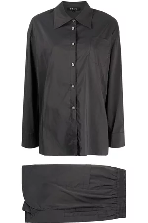 tout a coup Long-sleeve cotton-blend shirt
