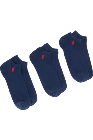 Ralph Lauren Pony motif ankle socks