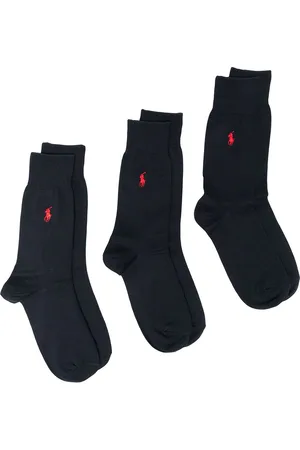 Ralph Lauren Logo-embroidered socks