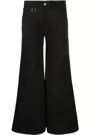 ENFANTS RICHES DEPRIMES Wide-leg cotton trousers