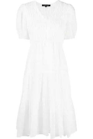tout a coup V-neck tiered dress