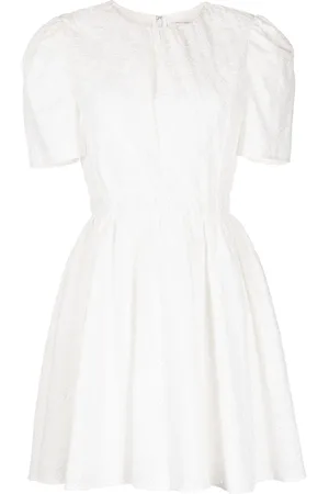 Jason Wu Eyelet-detail cotton dress