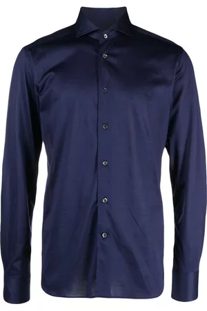 corneliani Men Shirts - Button-up cotton shirt