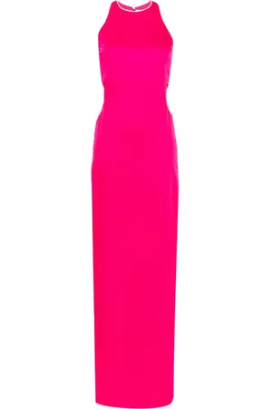 GENNY Cut-out detail long dress