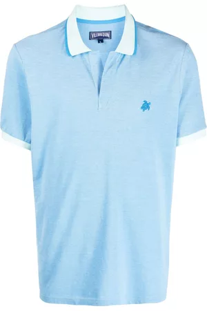 Vilebrequin Men Polo Shirts - Palatin logo-embroidered polo shirt