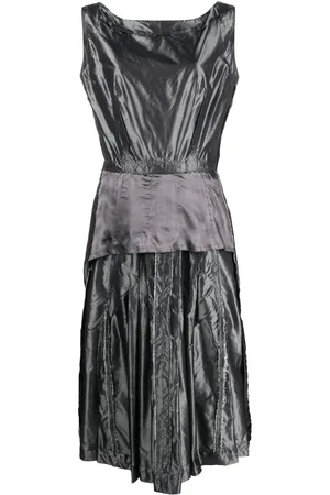 Maison Margiela Inside-out sleeveless midi dress