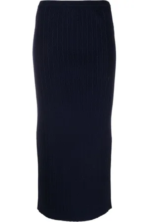Alessandra Rich Cable-knit pencil skirt