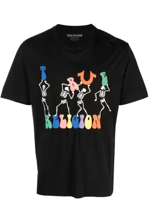 True Religion Men Short Sleeve - Logo-print short-sleeve T-shirt