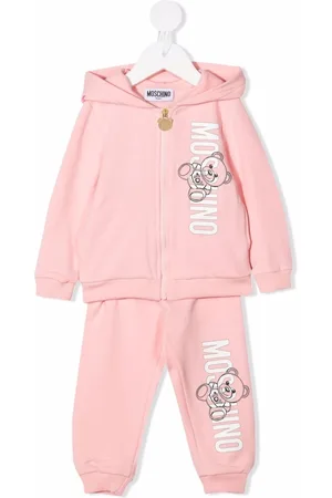 Moschino Logo-print cotton tracksuit