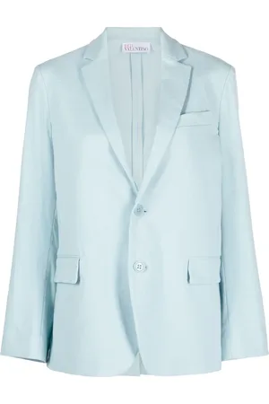 RED Valentino Single-breasted cotton blazer