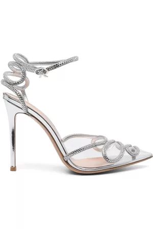 Gianvito Rossi 105mm crystal-embellished pumps