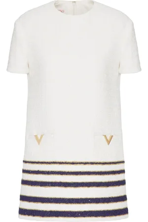 VALENTINO GARAVANI Mariniere tweed minidress
