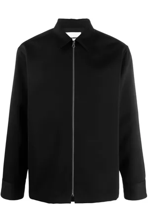 Jil Sander Satin-finish shirt jacket