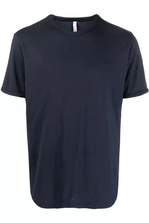 sun68 Men Short Sleeve - Logo-embroidered cotton T-shirt