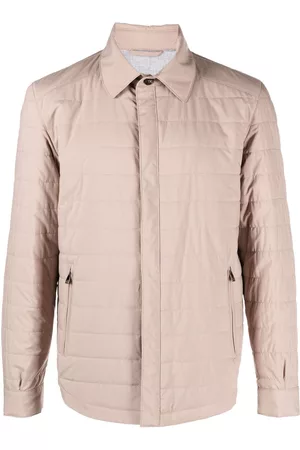 corneliani Men Shirts - Padded shirt jacket