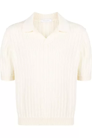 Cruciani Men Polo Shirts - Knitted cotton polo shirt