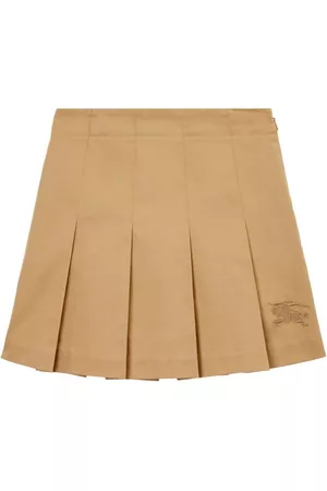 Burberry Girls Skirts - EKD-motif pleated skirt