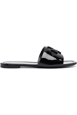 Tory Burch Women Sandals - Eleanor patent-leather slides