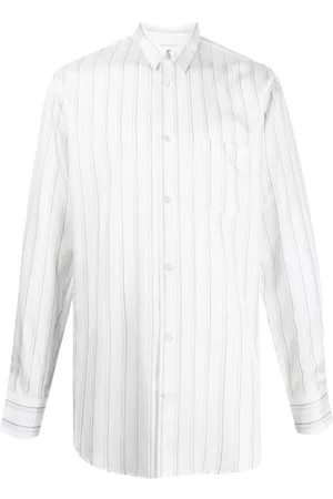 Comme des Garçons Striped long-sleeve shirt