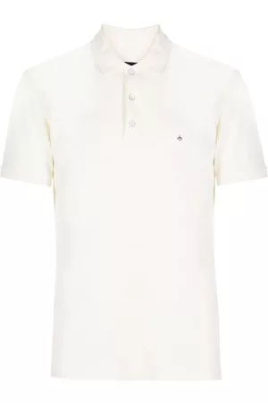 RAG&BONE Logo-embroidered cotton polo shirt