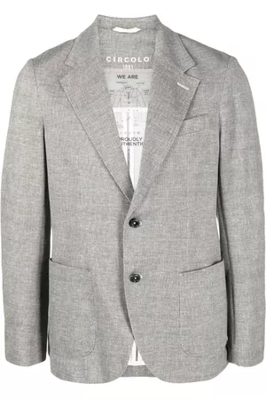 Circolo Men Blazers - Fabric Weft piqué blazer