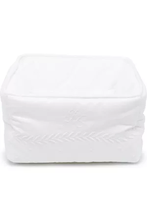 Tartine Et Chocolat Embroidered-motif cotton-blend basket