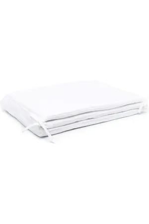 Tartine Et Chocolat Cotton-linen blend blanket