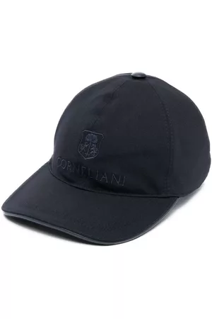 corneliani Men Hats - Logo-embroidered baseball hat