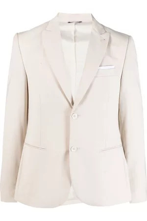 D.A. Daniele Alessandrini Men Blazers - Peak-lapels single-breasted blazer