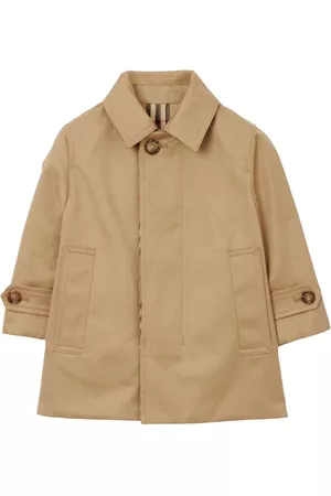 Burberry Boys Trench Coats - Checked reversible trench coat