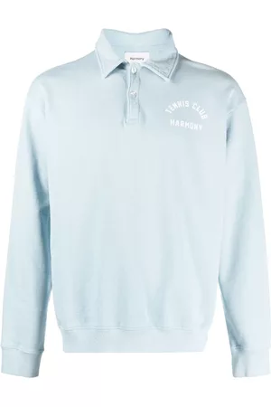 Harmony Men Polo Shirts - Logo-print cotton polo shirt