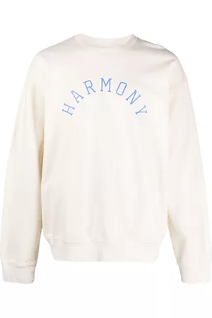 Harmony Men Sweatshirts - Logo-print cotton sweatshirt