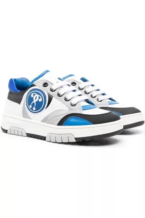 Moschino Boys Sneakers - Logo-patch trainers