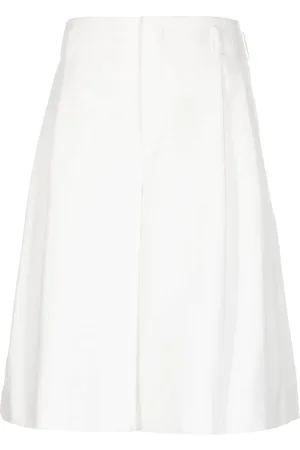 Comme des Garçons Pleated wide-leg shorts