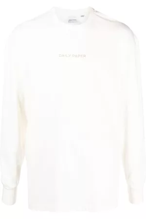 Daily paper Men Long Sleeve - Logo-print cotton T-shirt