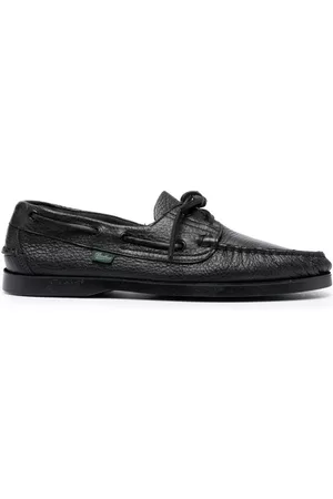 Paraboot Men Loafers - Snakeskin-effect calf-leather loafers