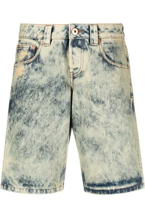 Vaquera Logo-patch denim shorts