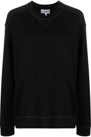 Ganni Isoli drop-shoulder sweatshirt
