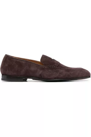 Doucal's Men Loafers - Suede slip-on loafers
