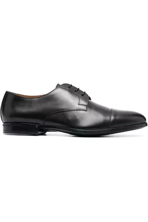 Doucal's Men Shoes - Pointed-toe leather derby shoes