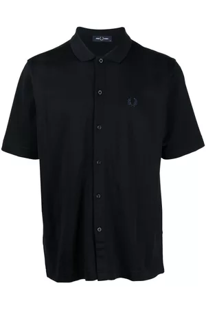 Fred Perry Men Shirts - Logo-embroidered cotton shirt