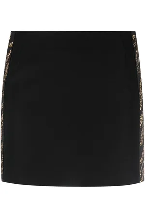 Roberto Cavalli Rhinestone-embellished miniskirt