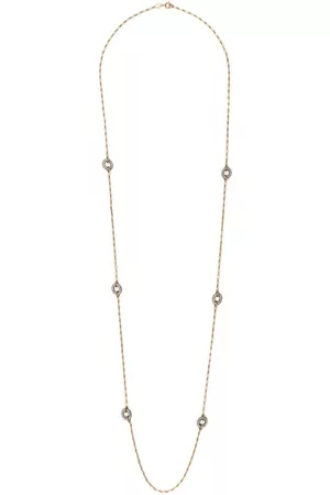 Tory Burch Roxanne Carabiner crystal-embellished necklace