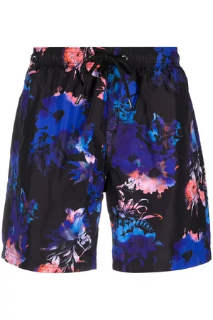Sundek Men Swim Shorts - Floral-print swim shorts