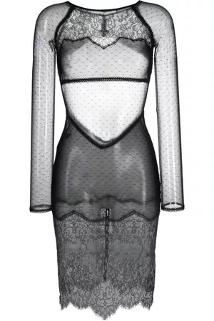 MAISON CLOSE Inspiration Divine floral-lace dress
