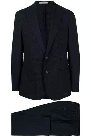ELEVENTY Men Suits - Check-pattern single-breasted suit